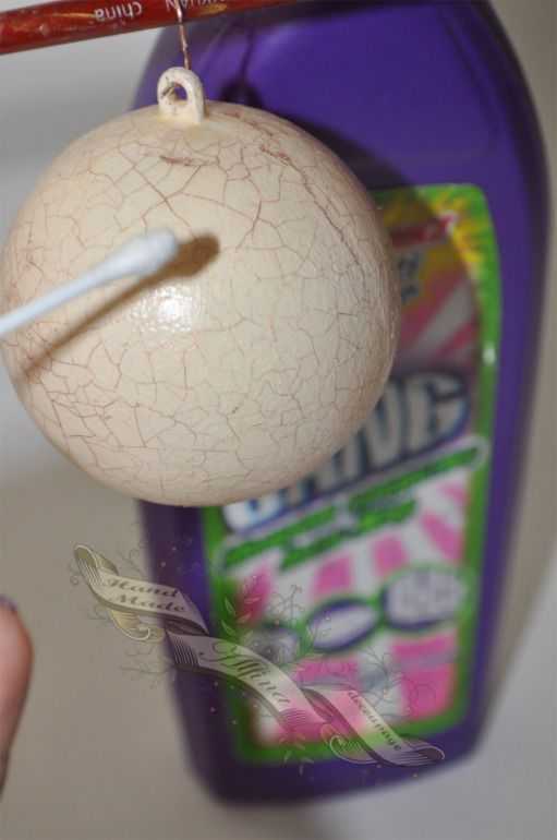 Роспись ёлочных шаров