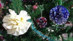 Новогодние поделки для детского сада