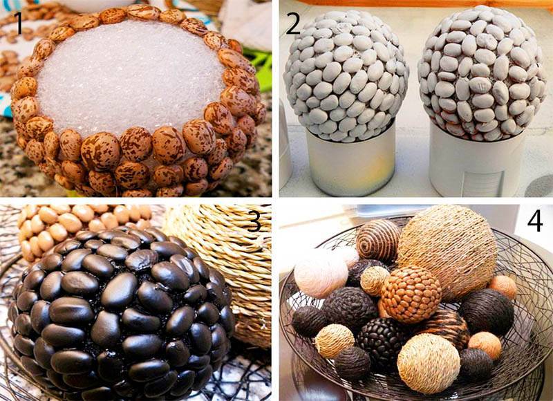 Поделки из крупы