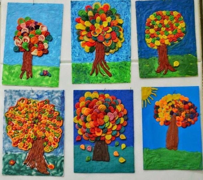 Осенние поделки из бумаги