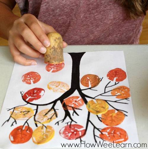 Осенние поделки из бумаги