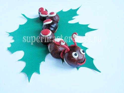 Поделки из каштанов