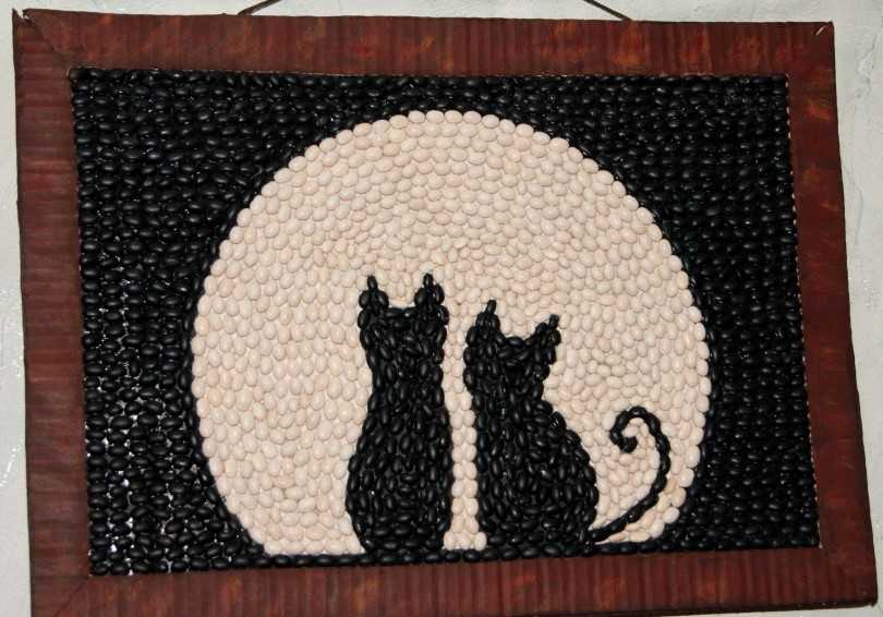 Поделки из крупы