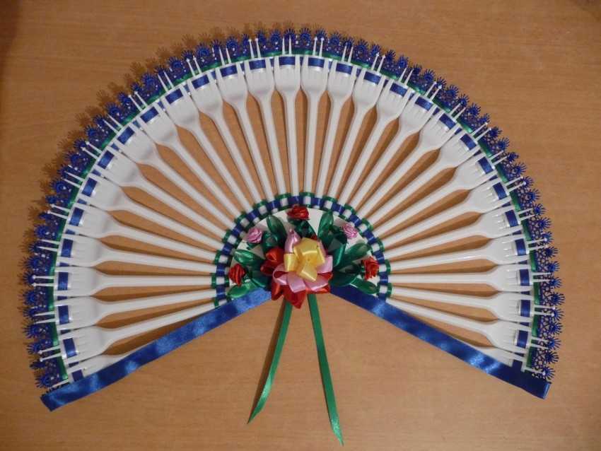 Веер из бумаги своими руками