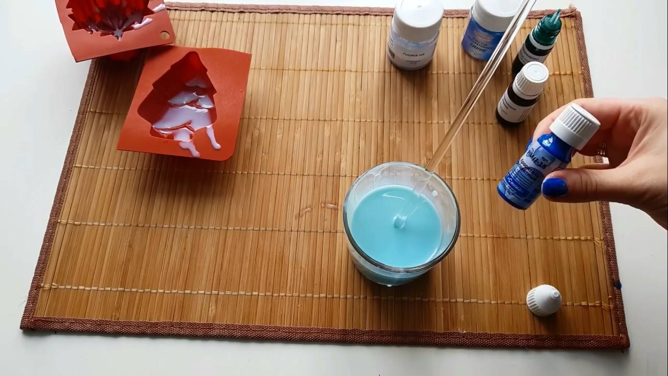 Новогоднее мыло ручной работы