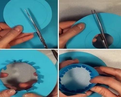 Шляпка из картона