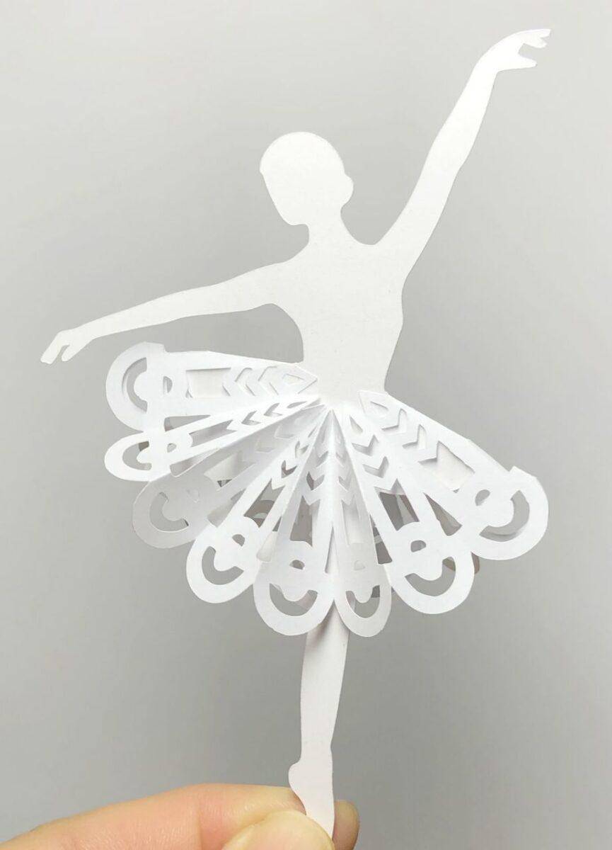 Объёмные игрушки на Новый год из бумаги