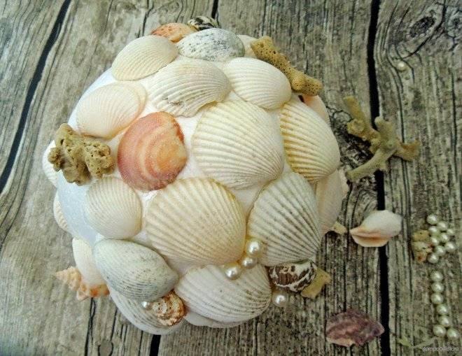 Букеты из ракушек