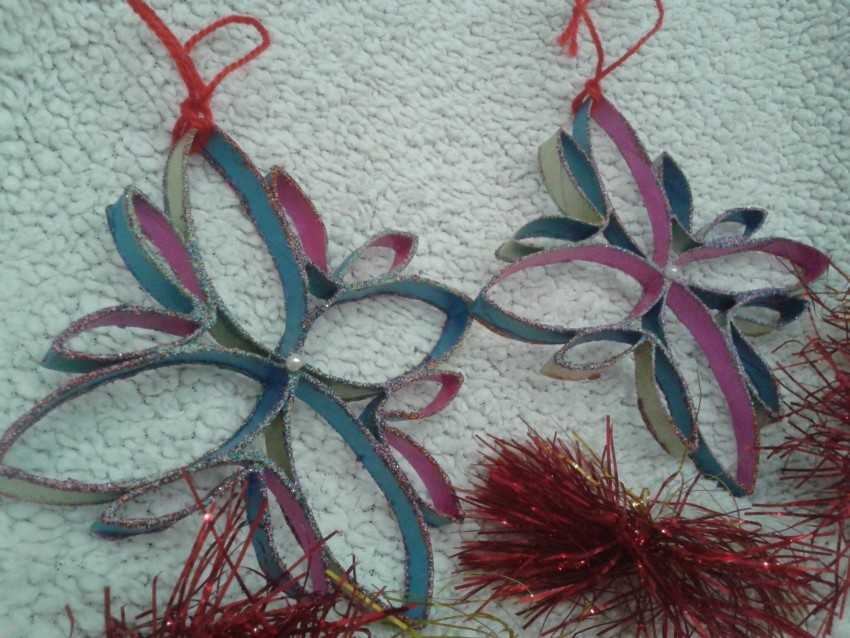 Поделки из втулок