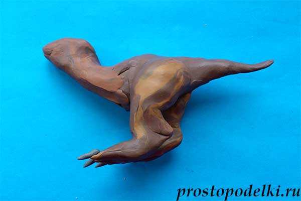 Динозавр из пластилина: ТОП-170 фото креативных решений лепки своими руками. Способы изготовления динозавра + простой мастер-класс