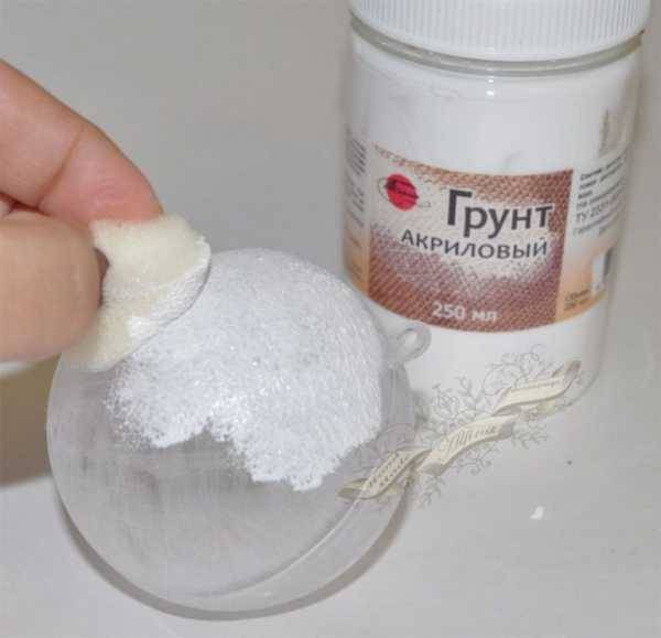 Роспись ёлочных шаров