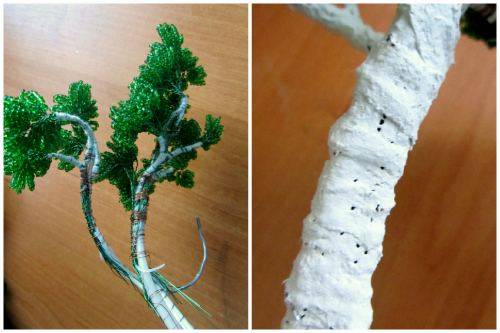 Деревья из бисера: красивые и необычные изделия из бисера своими руками. Подробная схема плетения деревьев + фото-примеры готовых работ