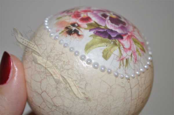 Роспись ёлочных шаров