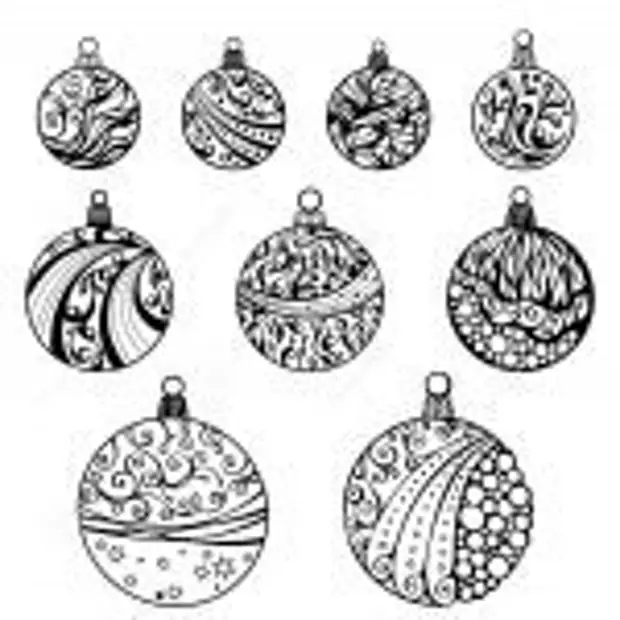 Роспись ёлочных шаров