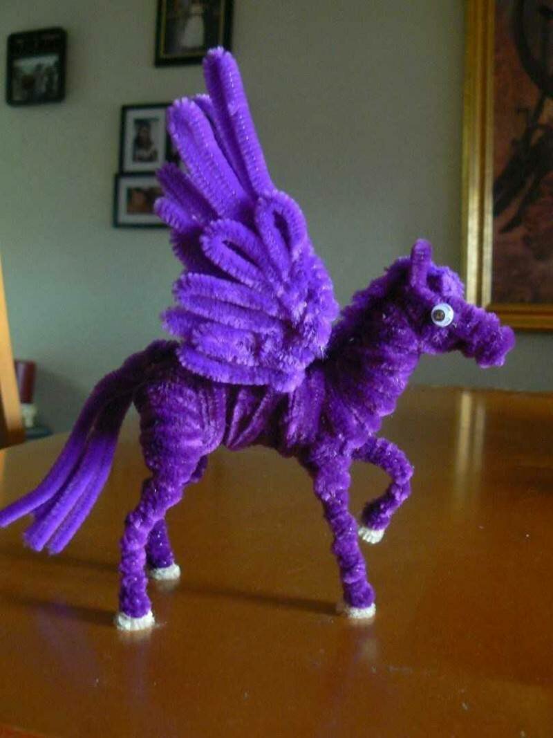 Детские поделки из мягкой проволоки