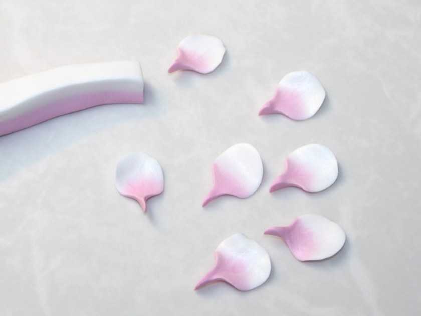 Цветы из холодного фарфора