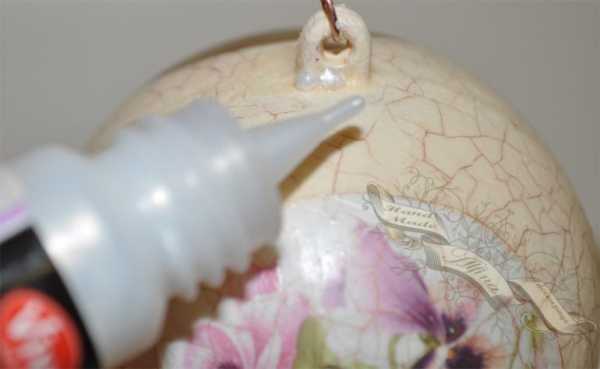 Роспись ёлочных шаров