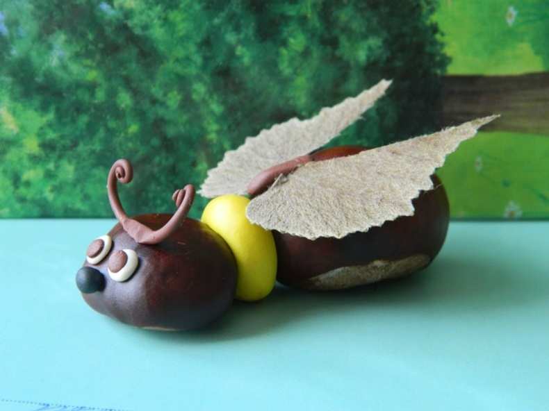 Поделки из каштанов