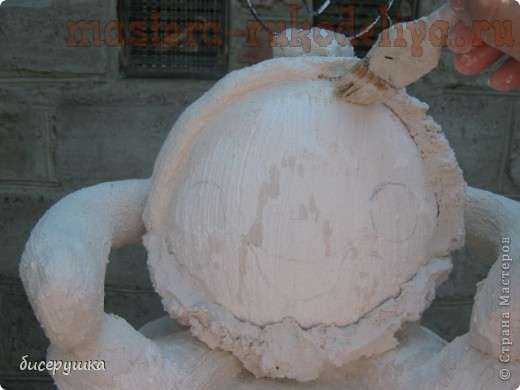 Шары из ниток и клея