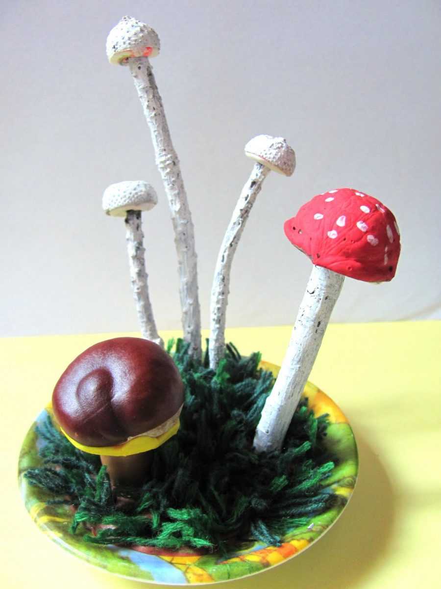 Поделки из осенних листьев