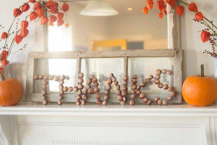 Поделки из каштанов