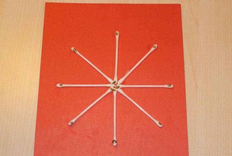 Цветы из ватных палочек: ТОП-110 фото лучших поделок из ватных палочек. Пошаговая инструкция по созданию поделок цветы своими руками для начинающих