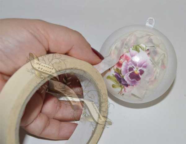 Роспись ёлочных шаров