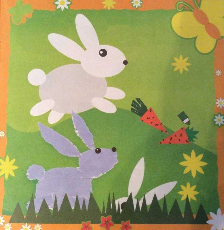 Аппликации из бумаги