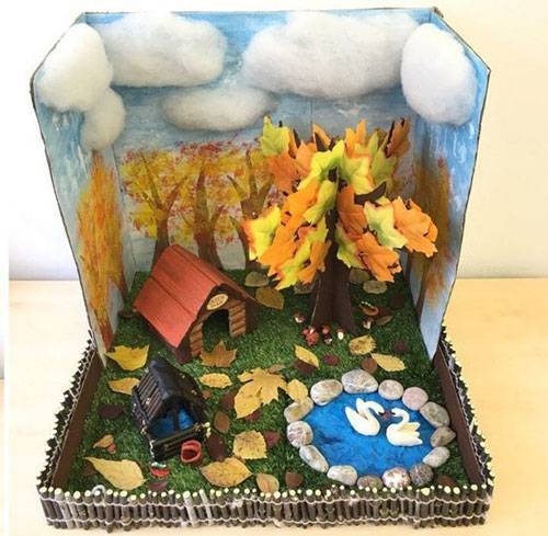 Осенние поделки из бумаги