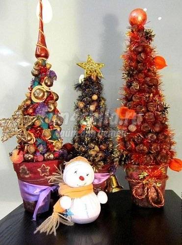 Поделки из каштанов