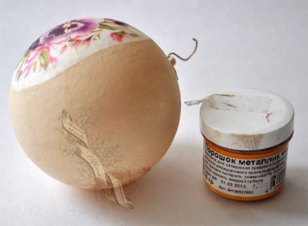 Роспись ёлочных шаров