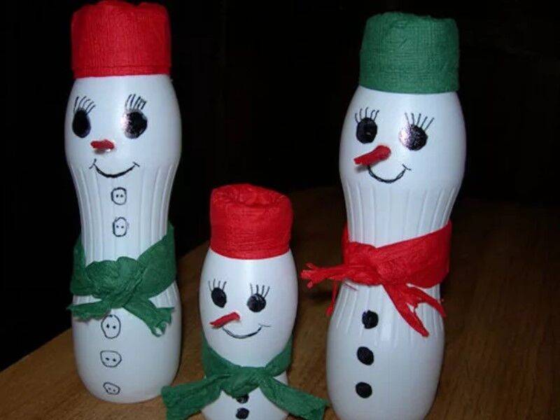 Новогодние поделки для детского сада