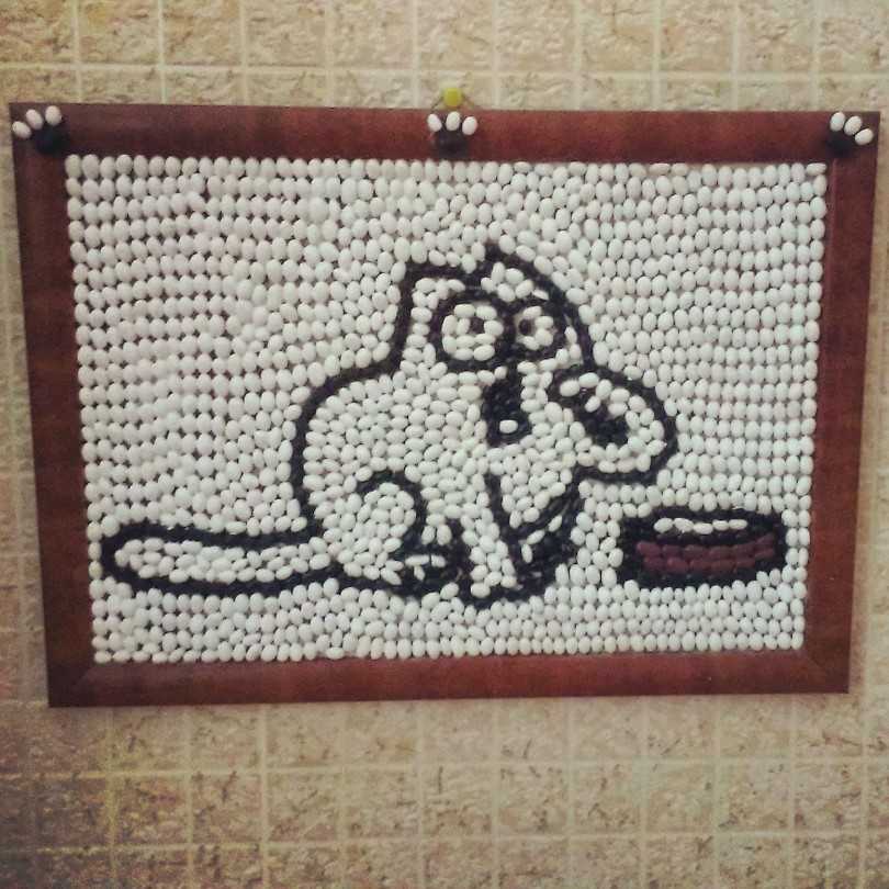 Поделки из крупы