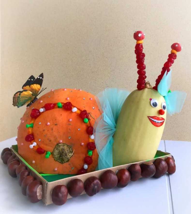 Поделки из овощей для детского сада