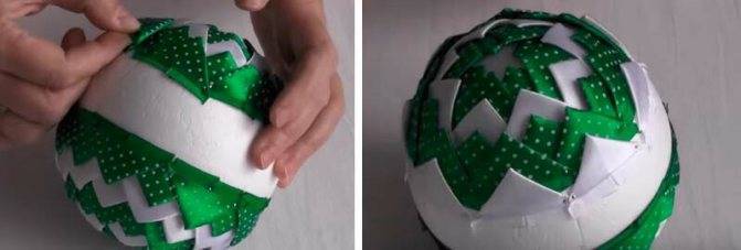 Роспись ёлочных шаров