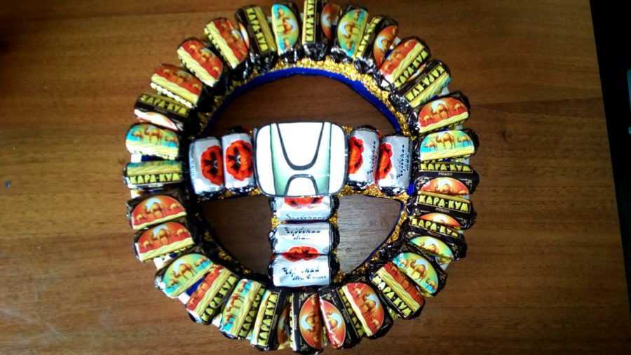 Букеты из конфет