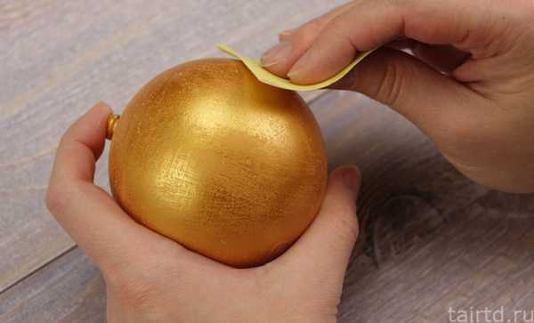 Роспись ёлочных шаров