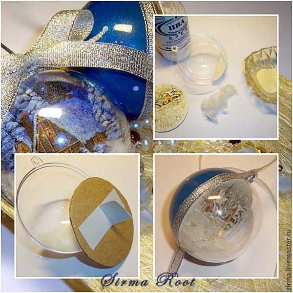 Роспись ёлочных шаров