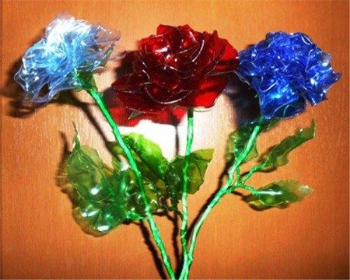 Цветы из пластиковых бутылок — подборка оригинальных идей поделок. Пошаговая инструкция как сделать цветы своими руками + фото-обзоры
