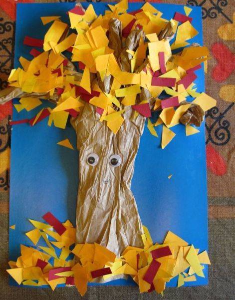 Осенние поделки из бумаги