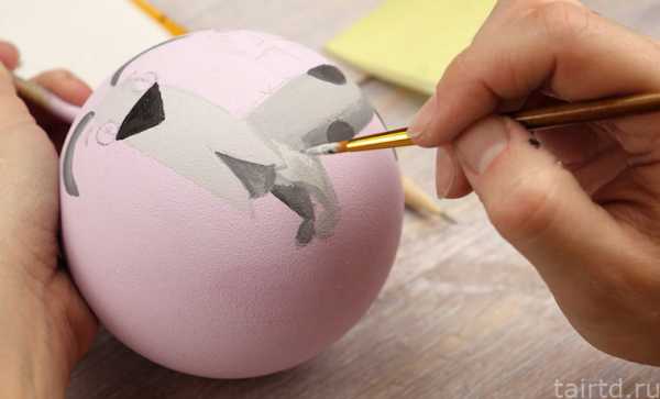 Роспись ёлочных шаров