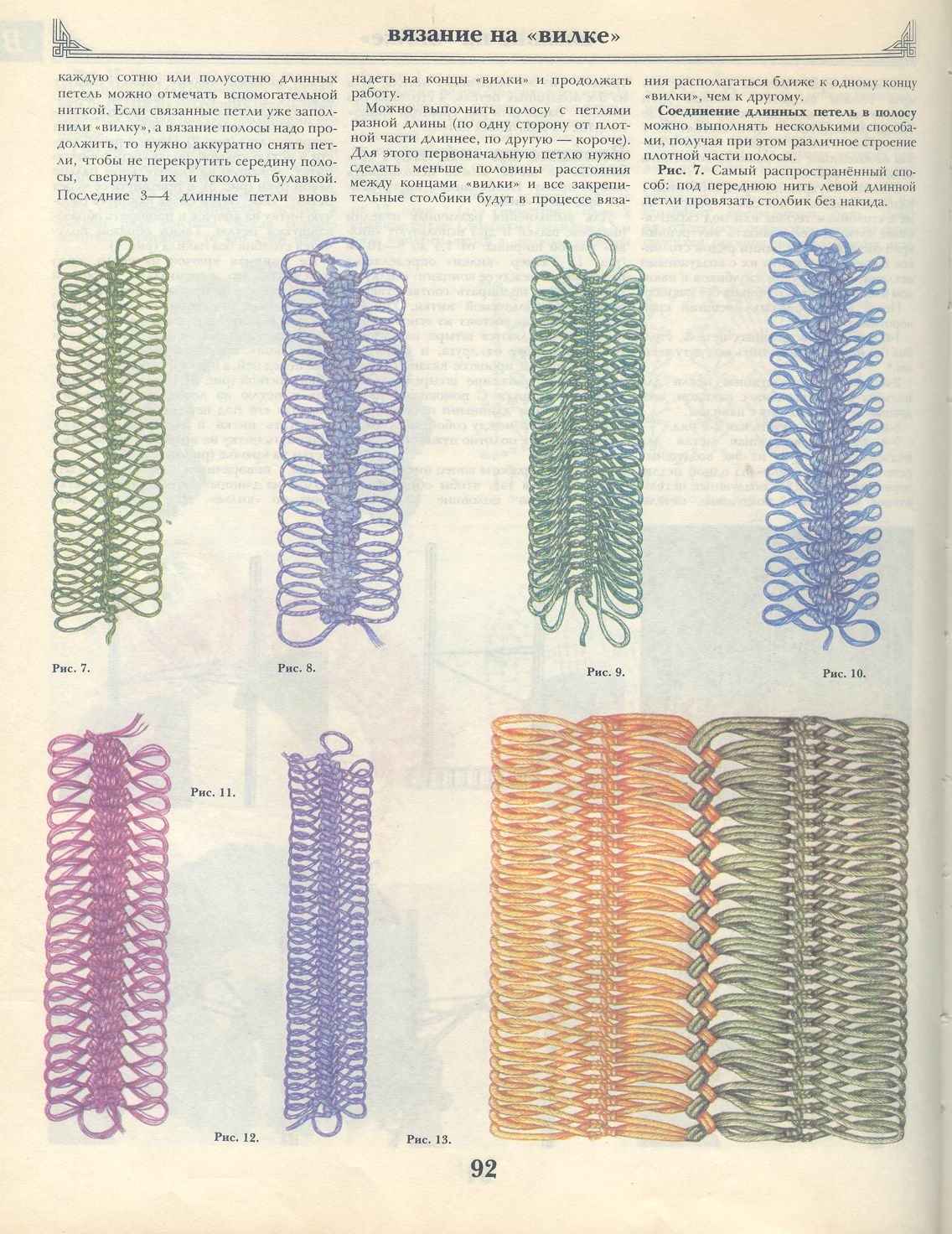 Вязание на вилке: модели и схемы для начинающих, фото лучших примеров с пошаговым мастер-классом, как связать своими руками