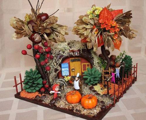 Осенние поделки из бумаги