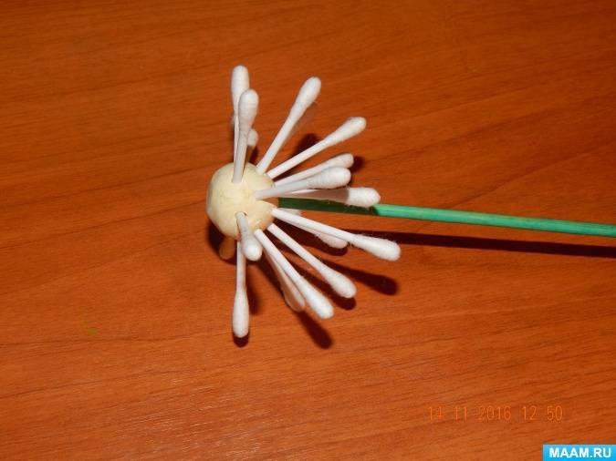 Поделки из ушных палочек и ватных дисков