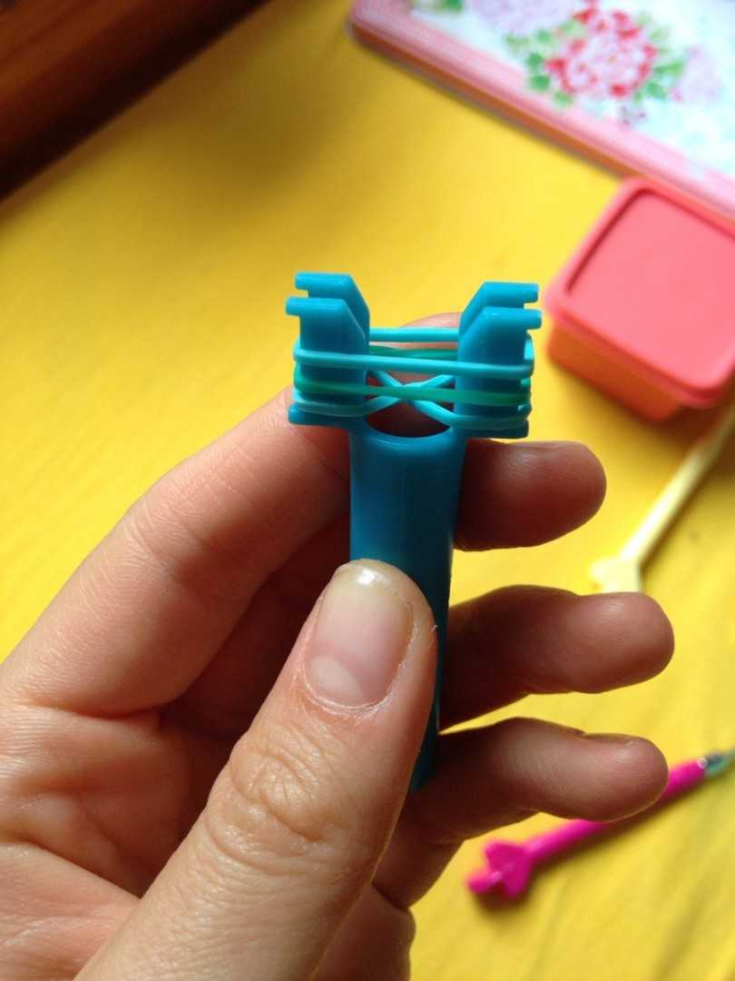 Браслеты из резинок: «Чешуя дракона»