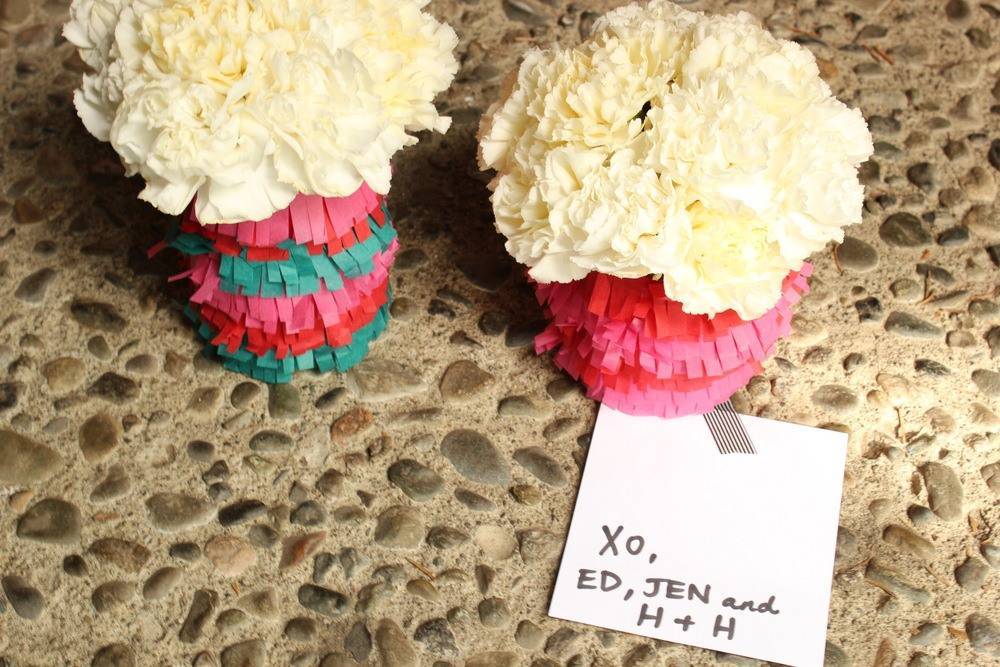 Вазы из пластиковых бутылок