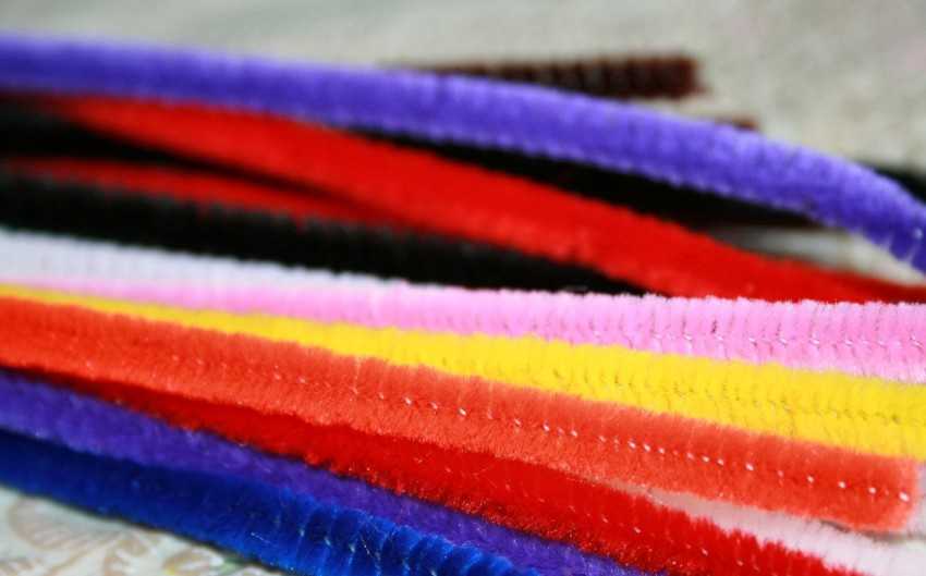 Детские поделки из мягкой проволоки