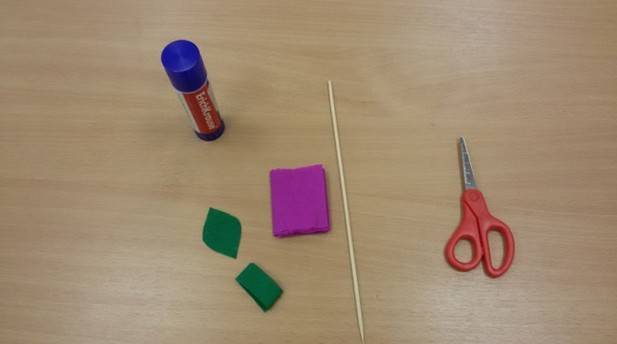 Розы из бумаги