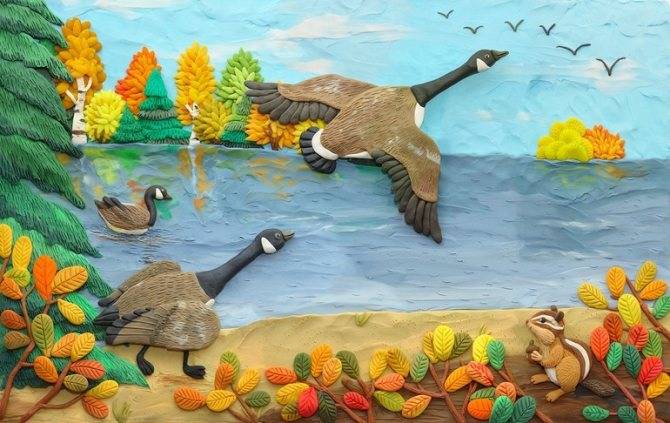 Осенние поделки из бумаги