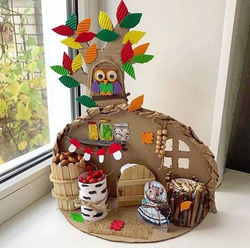 Осенние поделки из бумаги